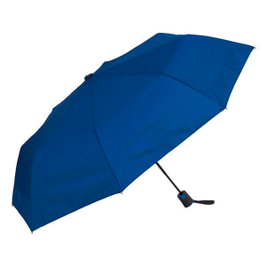 UPF50+ Clifton Auto Open 3 Fold 8 Rib Royal Blue Umbrella