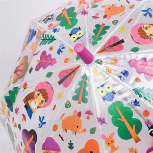 Djeco Kids PVC Clear Birdcage Forest Umbrella