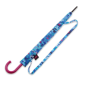 Lordy Dordie Maxi Long Raindrops Art Umbrella