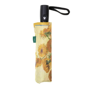 UPF50+ Clifton Auto Open Compact Van Gogh Sunflower