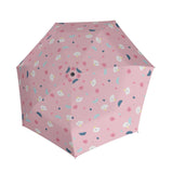 Doppler Childrens Kids Manual Compact Rainy Day Pink Umbrella
