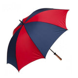 UPF50+ Clifton Albatross Golf Navy Red Windproof Umbrella