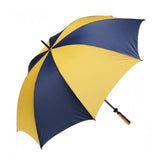 Clifton Albatross Golf Navy Yellow Windproof Umbrella