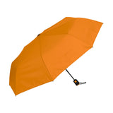 Clifton Auto Open 3 Fold 8 Rib Fashion Orange Umbrella