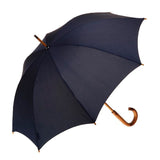 UPF50+ Clifton Classic Manual Timber Series Long Ink Navy Umbrella