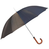 Shelta Mens 16 Rib Large Black Umbrella