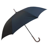 Shelta Mens Long 8 Rib Auto Black Umbrella