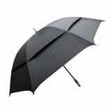 Shelta Strathgordon Fibreglass Golf Wind Vented Black Umbrella