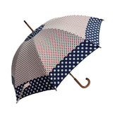 UPF50+ Shelta Manual Timber Double Cover Long Nimes Umbrella