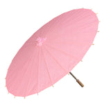 Willow Tree Bamboo Paper Parasol 84 cm Pink