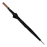 Willow Tree Large Straight Classic Golf Wedding Black Umbrella.