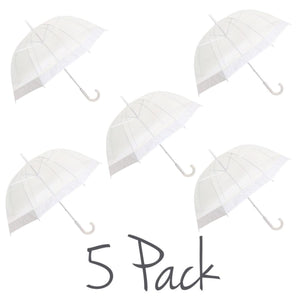 Willow Tree PVC Dome Birdcage White Border 5 Pack