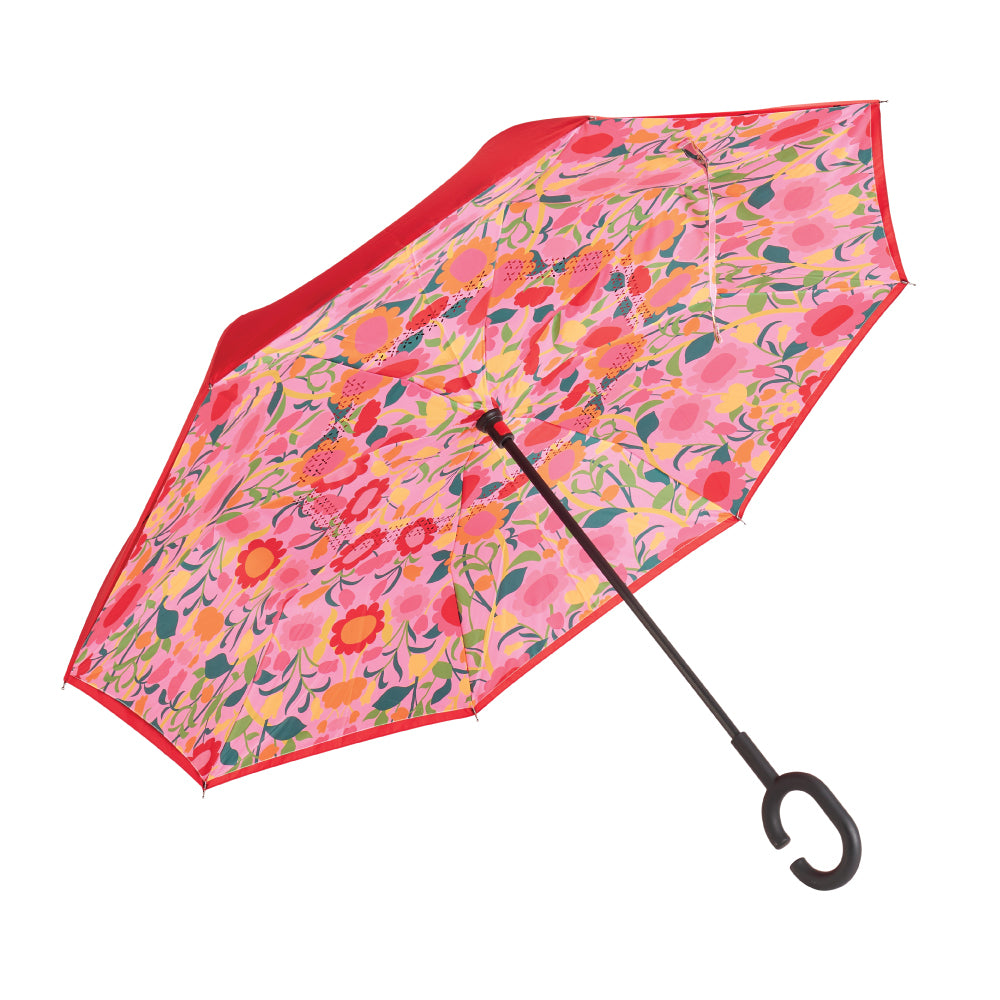 Annabel Trends Reverse Inverted Flower Patch Umbrella