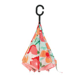 Annabel Trends Reverse Inverted Sherbet Poppies Umbrella