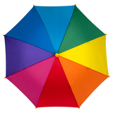 Clifton Childrens Kids Colourful Auto Open Rainbow Umbrella