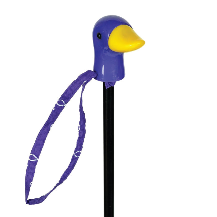 UPF50+ Clifton Manual Mini Maxi Compact Duck Handle Purple Umbrella