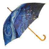 Clifton Timber Manual Van Gogh Starry Night Umbrella