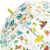 Djeco Kids PVC Clear Birdcage Froglets Umbrella
