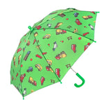 Doppler Childrens Kids Cool Green Cars Print Umbrella