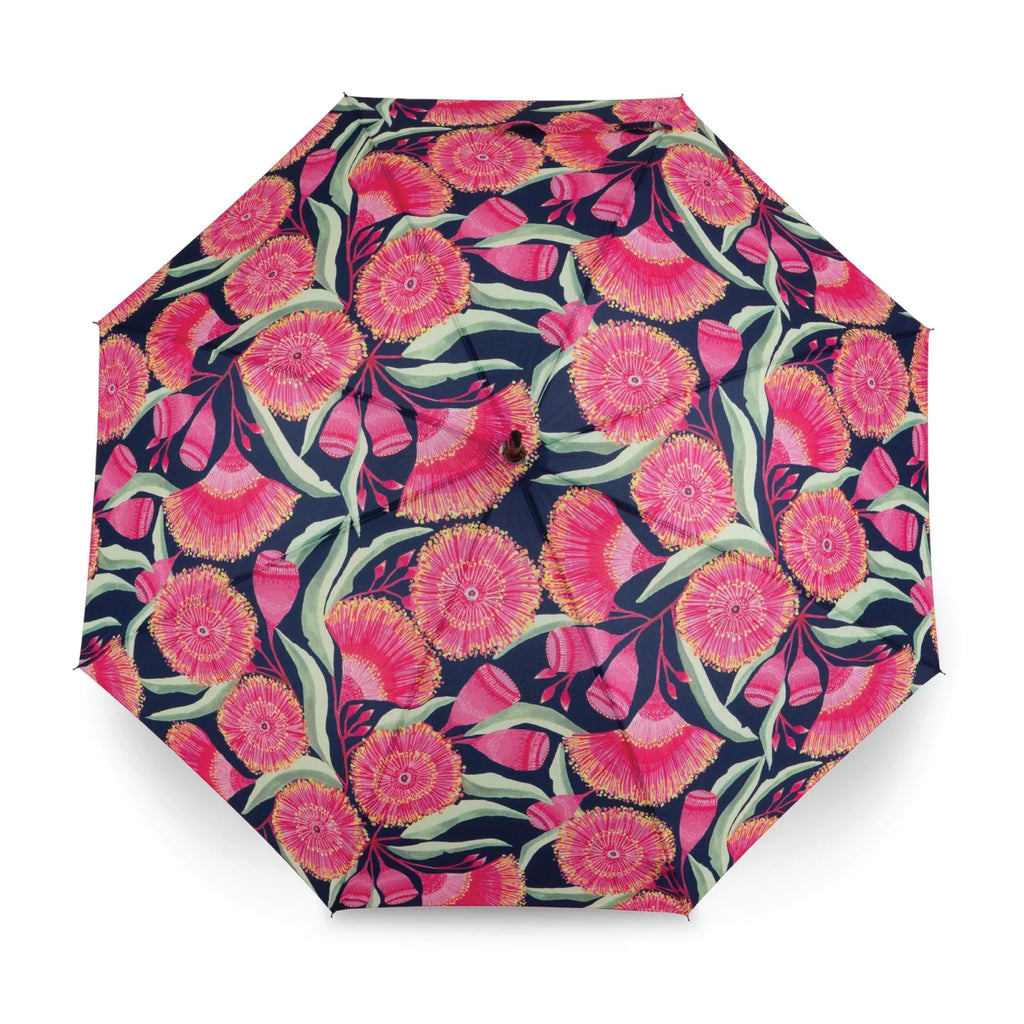 Lordy Dordie Maxi Long Gum Blossoms Art Umbrella