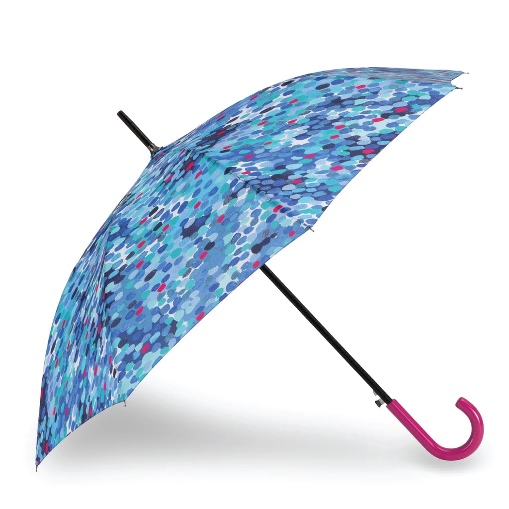 Lordy Dordie Maxi Long Raindrops Art Umbrella