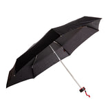 Shelta Petite Featherlite Manual Compact Umbrella Black