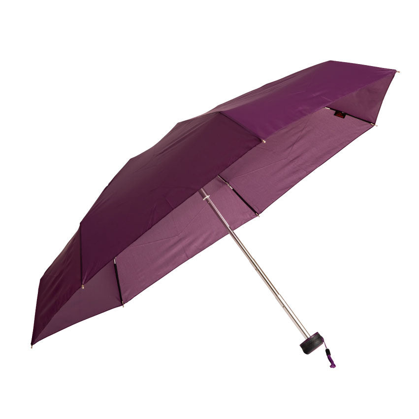 Shelta Petite Featherlite Manual Compact Umbrella Purple