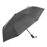 UPF50+ Clifton Auto Open Extra Strong Windproof Compact Umbrella Charcoal