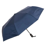 UPF50+ Clifton Auto Open Extra Strong Windproof Compact Umbrella Navy