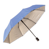 UPF50+ Shelta Mini Maxi Auto Open Umbrella - Azure Blue