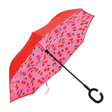 Annabel Trends Reverse Inverted Cherries Umbrella