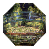 UPF50+ Clifton Auto Open Compact Monet The Water Lily Pond