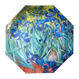 UPF50+ Clifton Auto Open Compact Van Gogh Irises