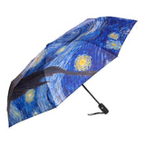UPF50+ Clifton Auto Open Compact Van Gogh Starry Night