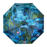 UPF50+ Clifton Auto Open Compact Monet Water Lilies