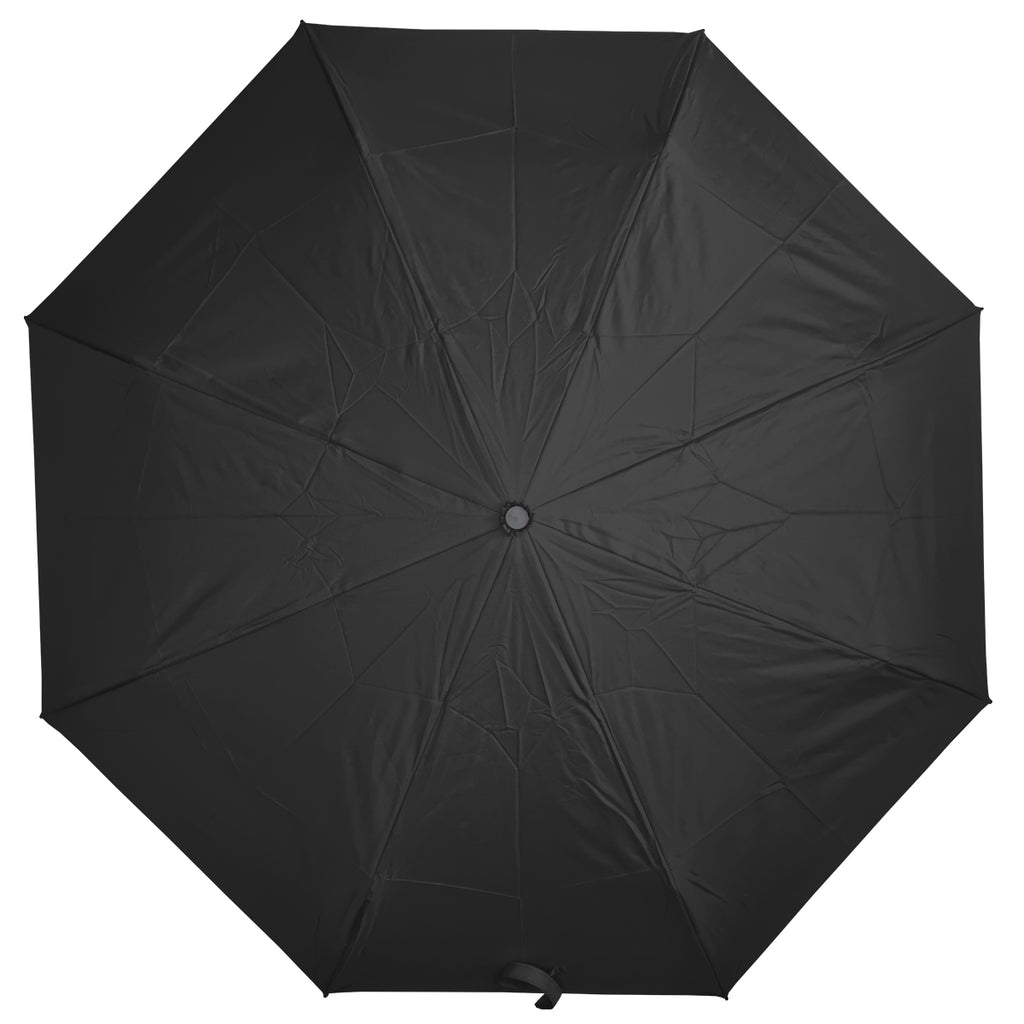 Shelta Compact Folding Manual Mini Maxi Black Umbrella