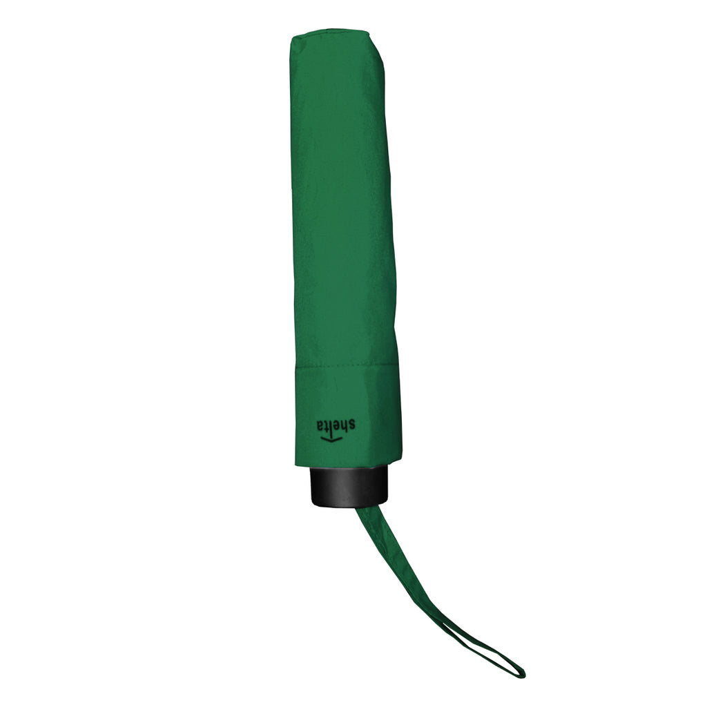 Shelta Compact Folding Manual Mini Maxi Emerald Umbrella
