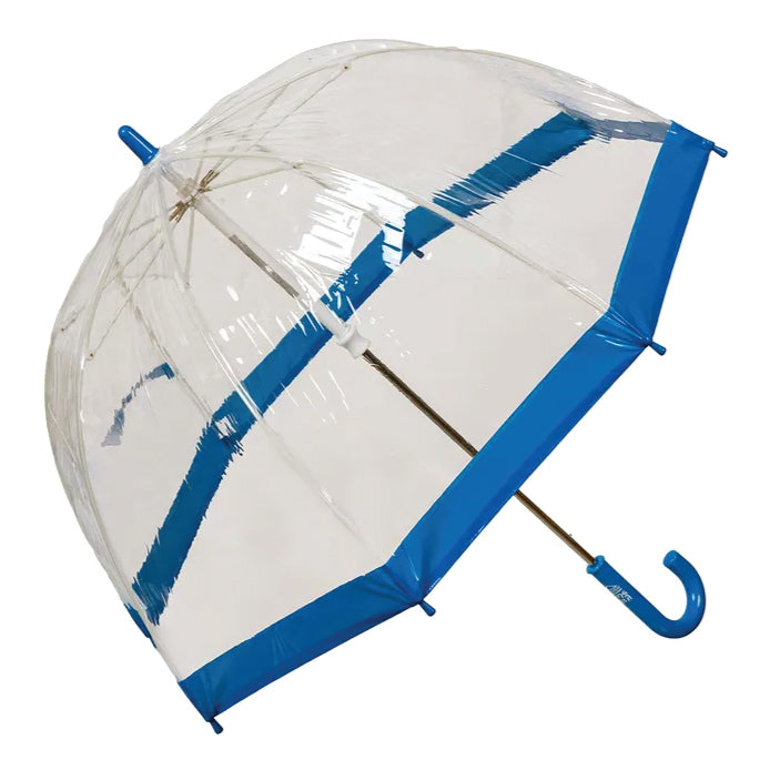 Clifton Childrens Kids PVC Birdcage Blue Border Umbrella