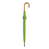 UPF50+ Clifton Classic Manual Timber Series Long Apple Green Umbrella