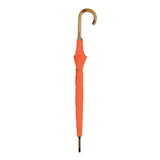 UPF50+ Clifton Classic Manual Timber Series Long Orange Umbrella