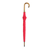 UPF50+ Clifton Classic Manual Timber Series Long Red Umbrella