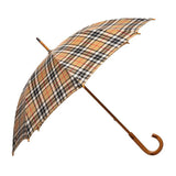 Clifton Classic Manual Timber Series Tartan Camel Thomson Umbrella