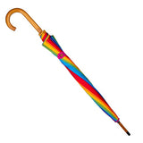 Clifton Rainbow Timber Long Umbrella