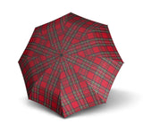 Doppler Carbonsteel Long Automatic Woven Check Zwolf Umbrella