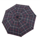 Doppler Compact Auto Carbonsteel Magic Check Funfzehn Umbrella