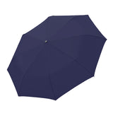 Doppler Compact Auto Fiber Magic Navy Umbrella