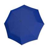 Doppler Kids Manual Compact Light Up Reflective Blue Umbrella