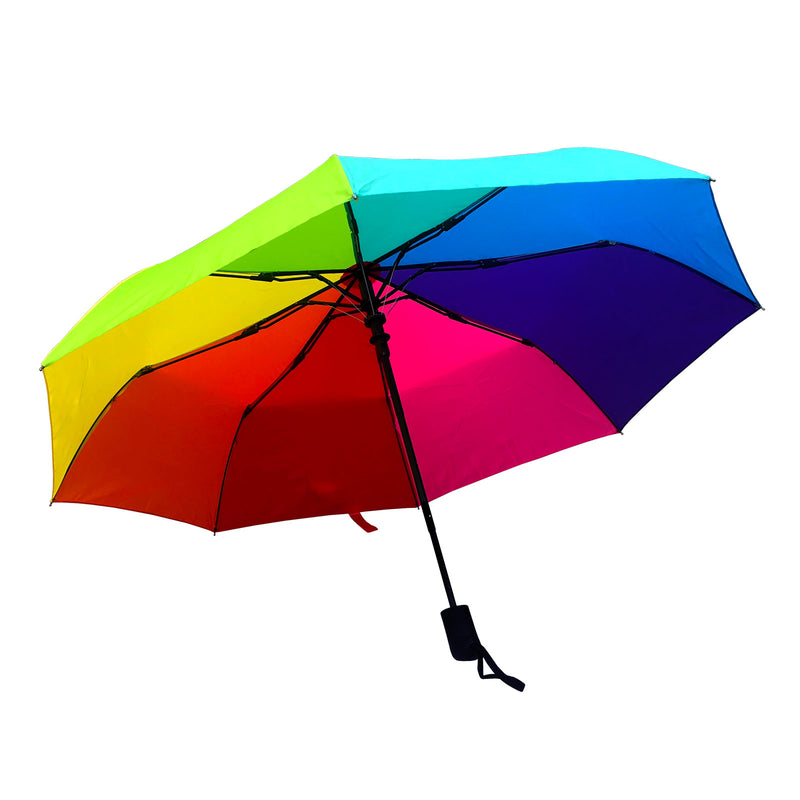 Shelta Mini Compact Auto Open Rainbow Umbrella