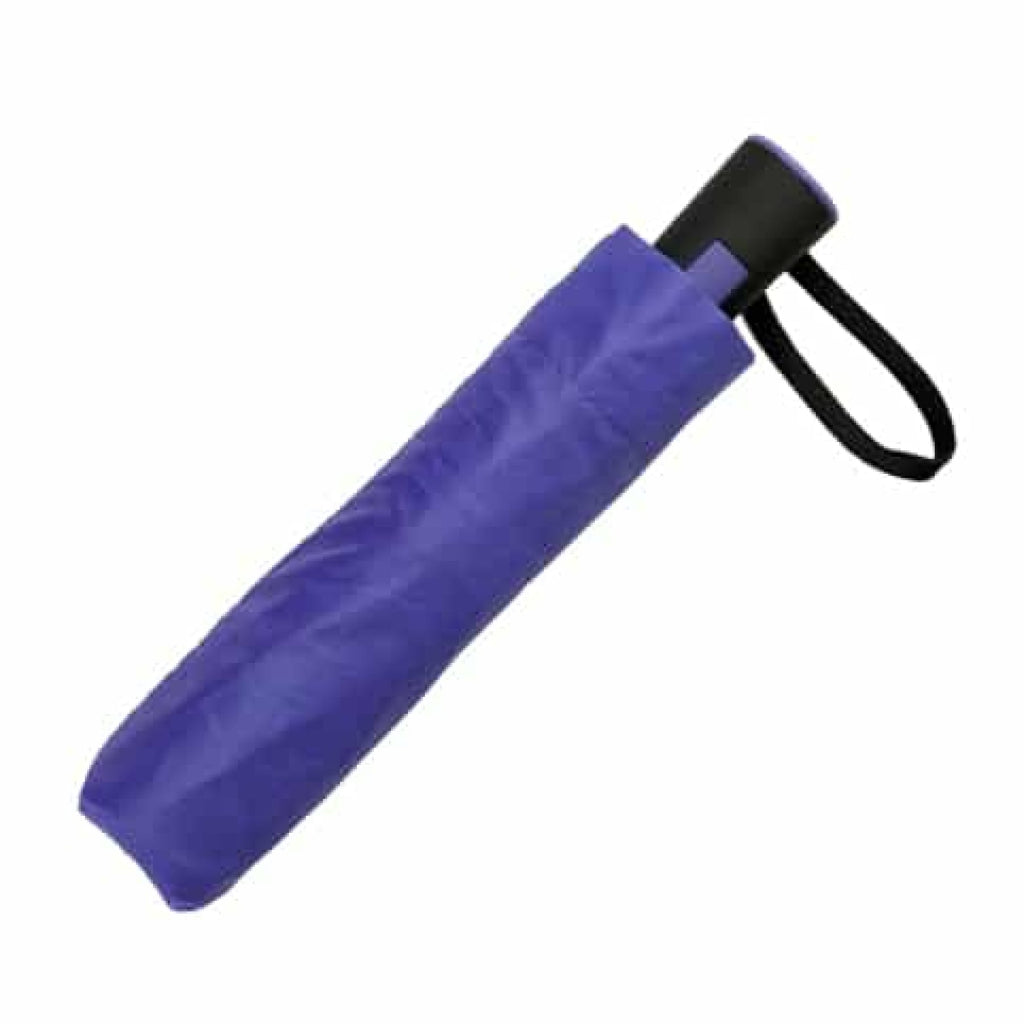 Clifton Auto Open 3 Fold 8 Rib Fashion Purple Umbrella