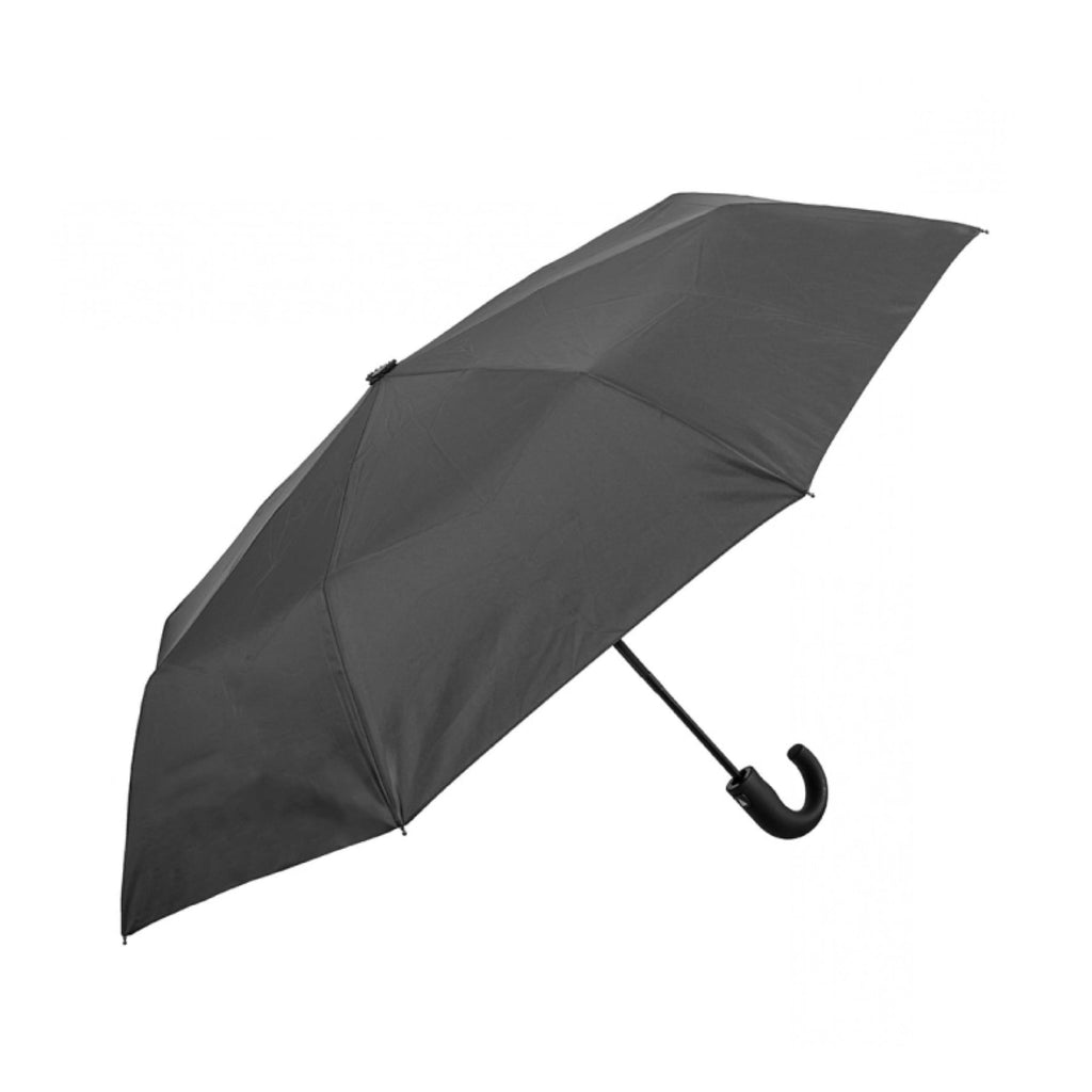 Clifton Auto Open Mens Folding Charcoal UPF50+ Umbrella